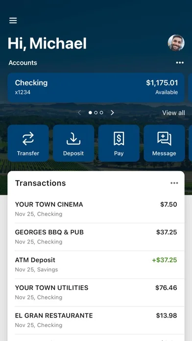 F&M Bank EZ Banking screenshot 1