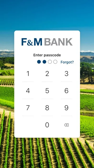 F&M Bank EZ Banking screenshot 2