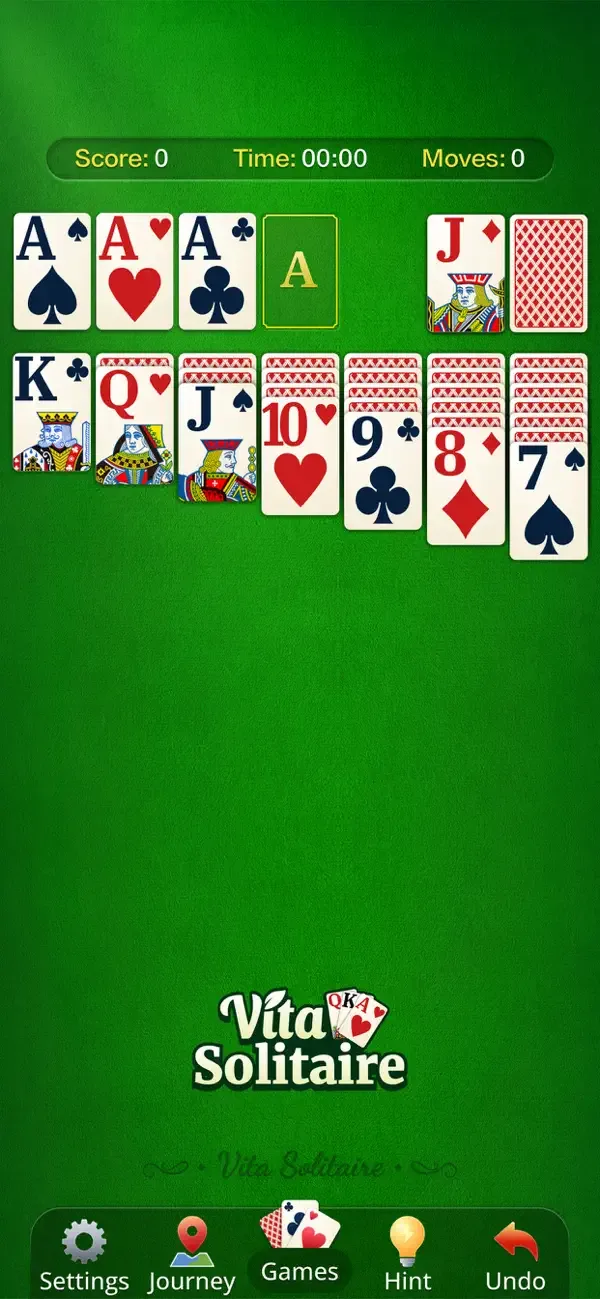 Vita Solitaire для пожилых screenshot 1