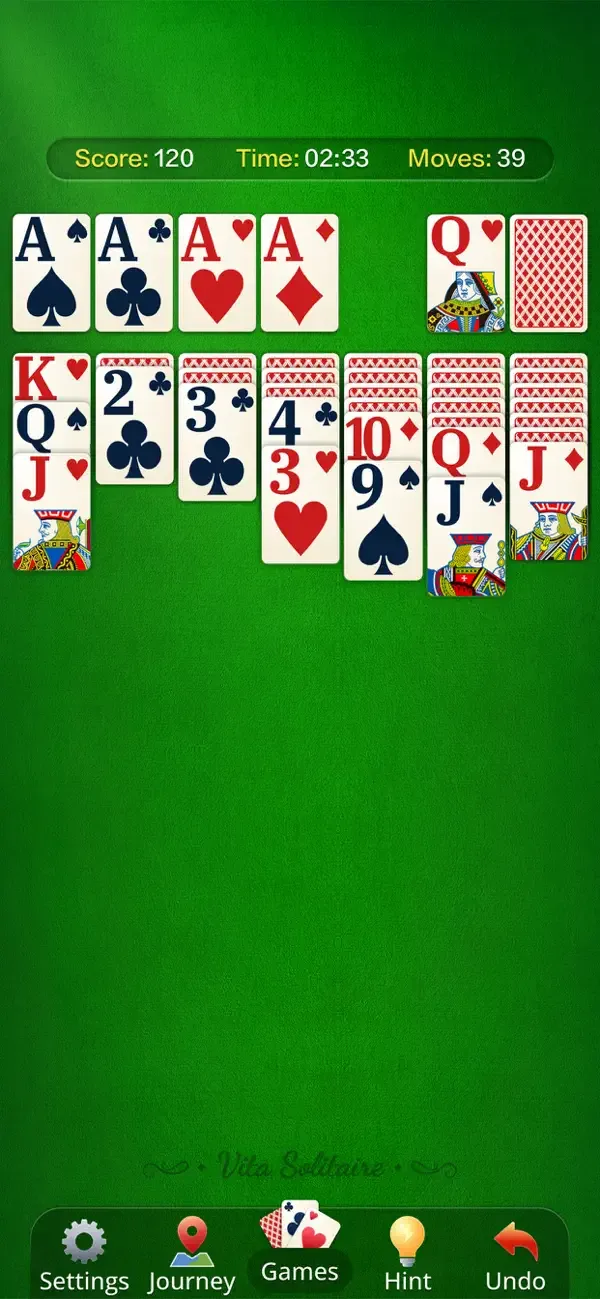 Vita Solitaire для пожилых screenshot 3