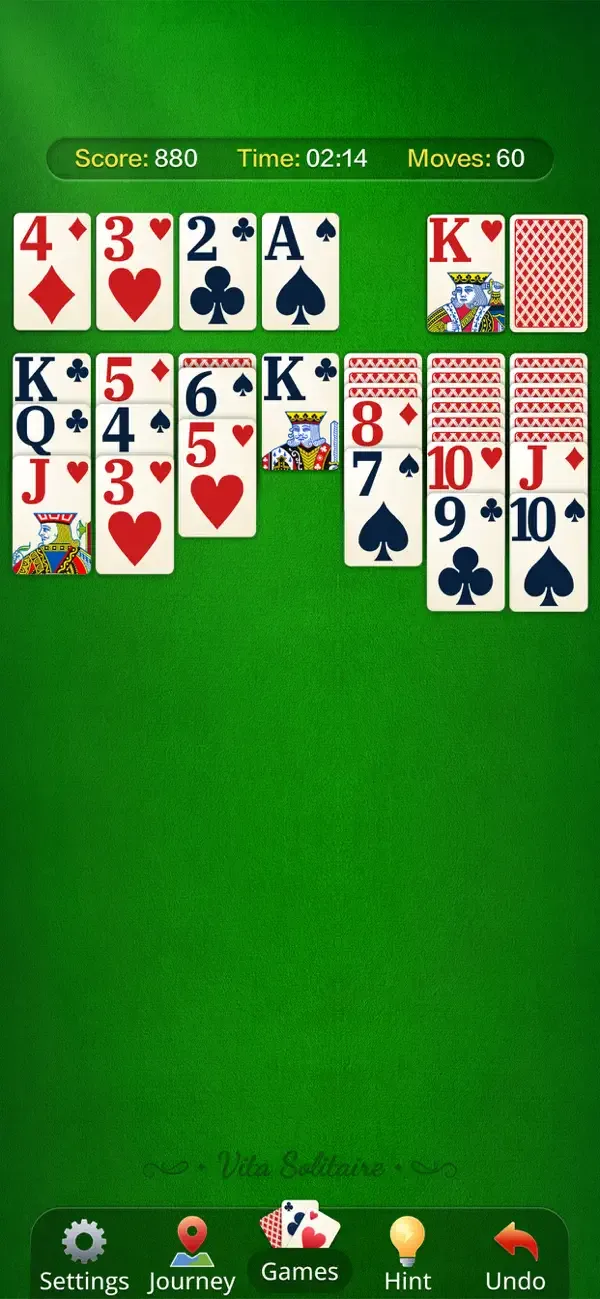 Vita Solitaire для пожилых screenshot 5