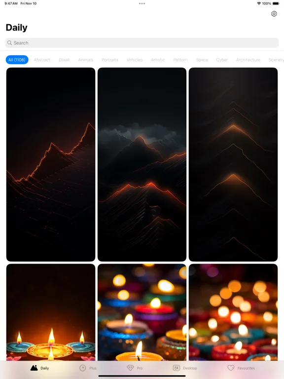 One4Wall: Wallpapers & Themes screenshot 1