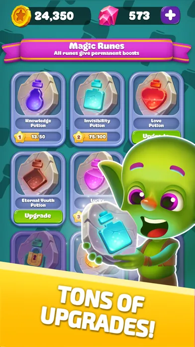 Goblins Wood: Gold Miner Game screenshot 2