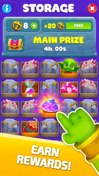 Goblins Wood: Gold Miner Game screenshot 4