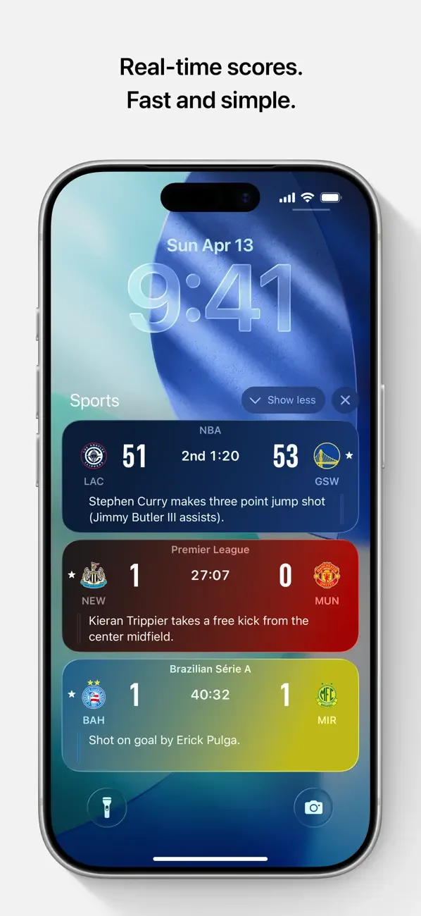 Apple Sports screenshot 1