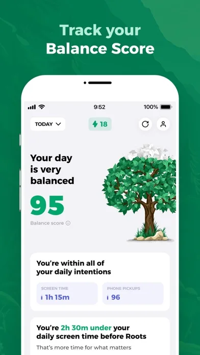 Roots: Screen Time Control screenshot 2
