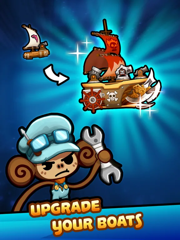 Bounty Bash: Idle Pirate RPG screenshot 3