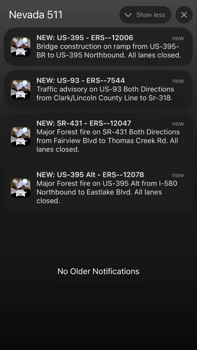 Nevada 511 Road Conditions screenshot 3