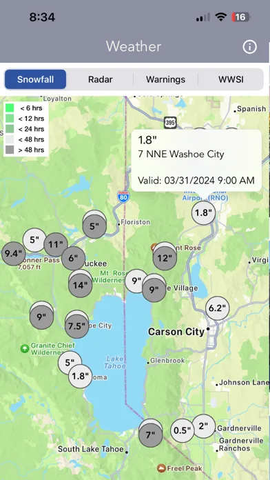 Nevada 511 Road Conditions screenshot 4