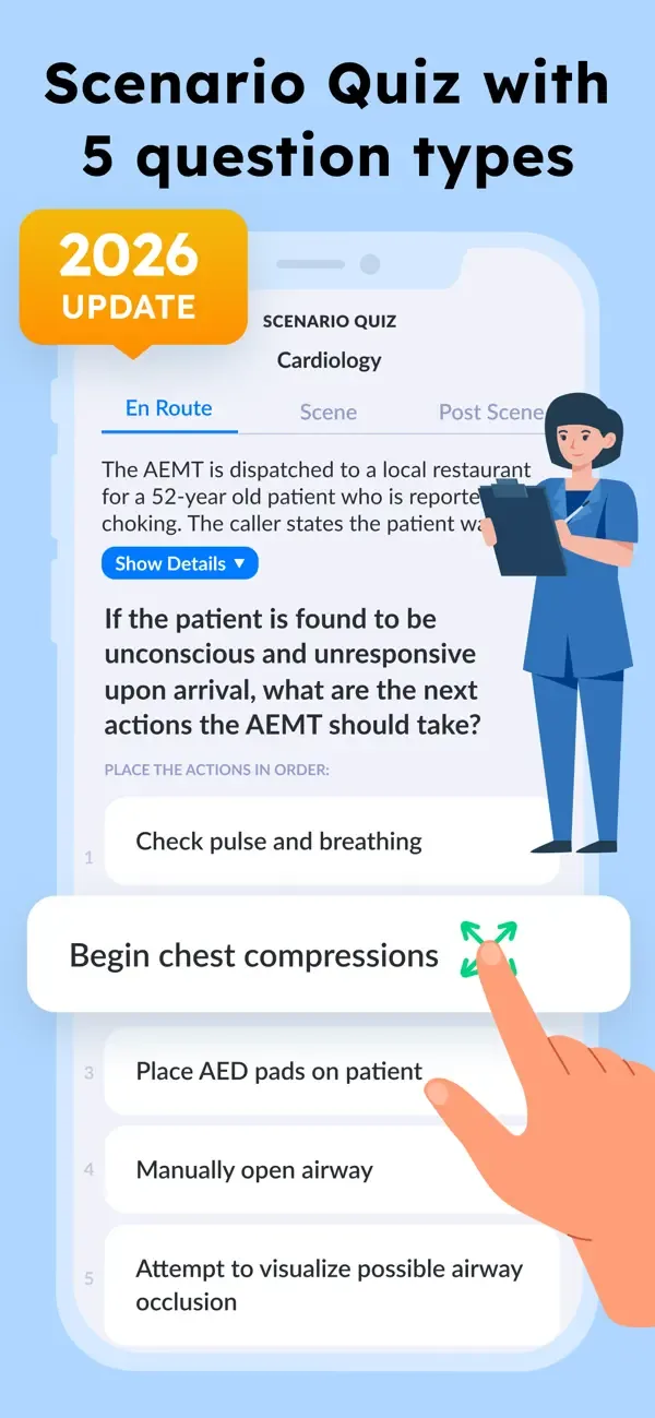 NREMT Prep. Medic Test 2026 screenshot 2