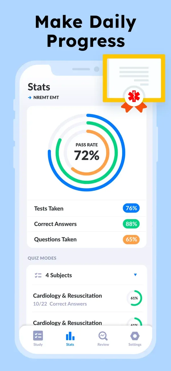 NREMT Prep. Medic Test 2026 screenshot 4