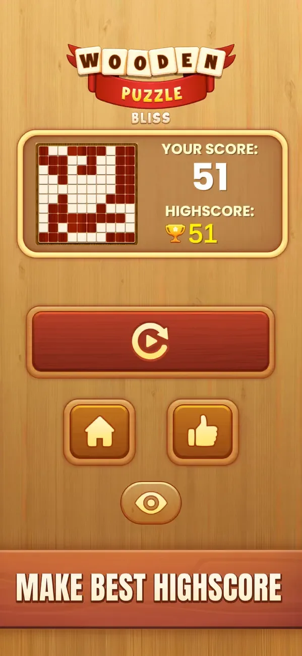 Wooden Puzzle Bliss screenshot 4