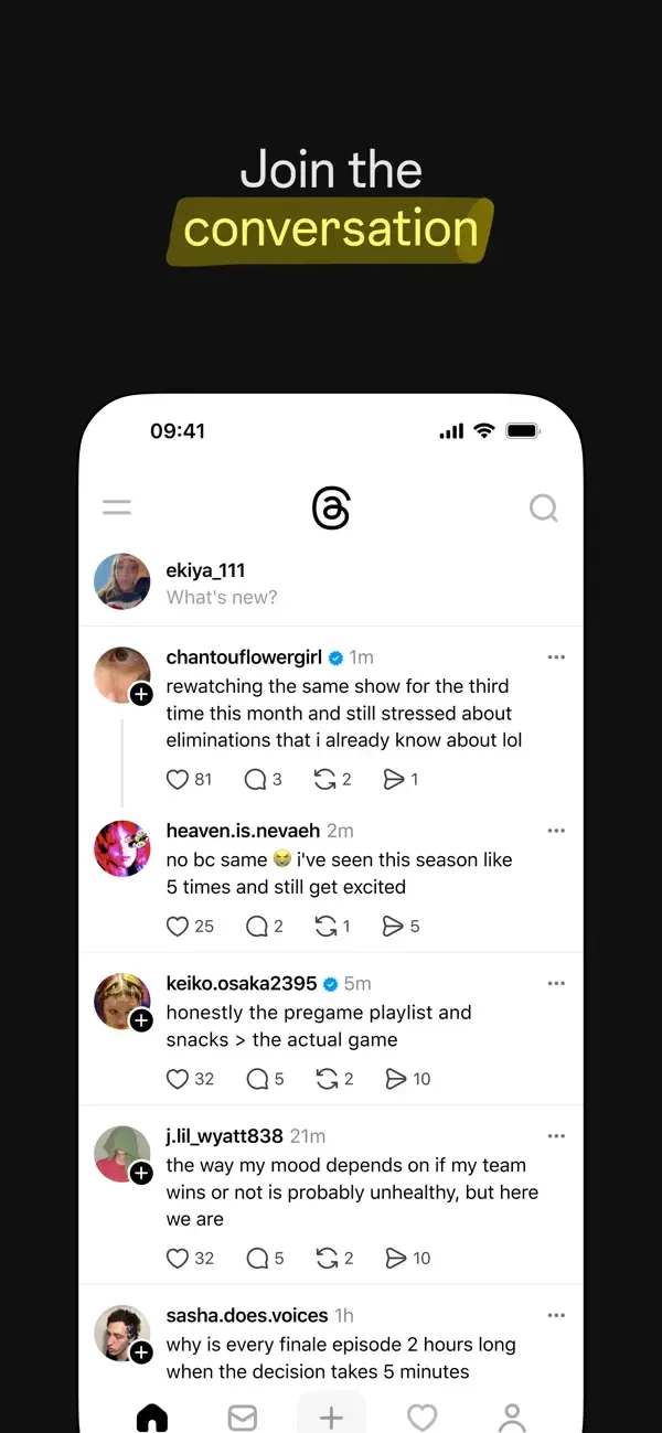 Threads screenshot 1