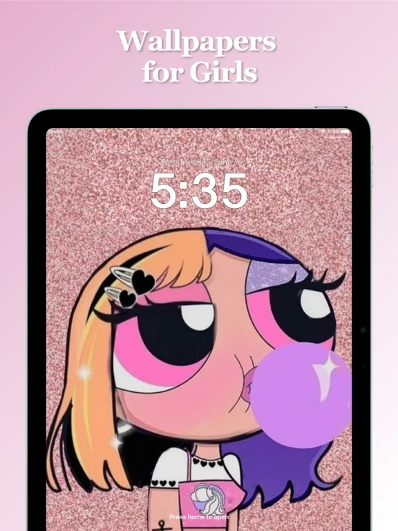 Wallpaper for Girl - Pink Cute screenshot 4