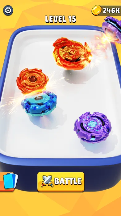 Spinner Battle Merge Master screenshot 5