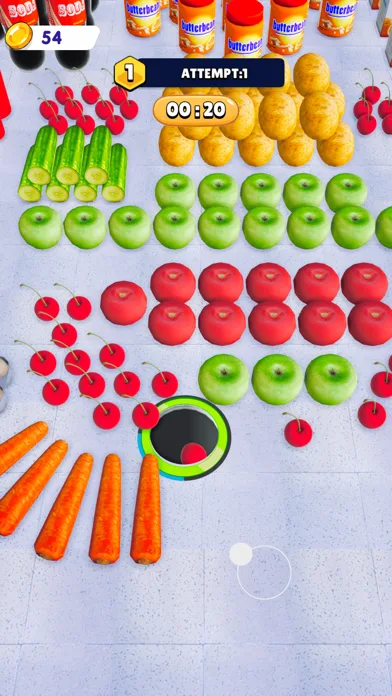 Hole and Fill: Food Hoarding! screenshot 1