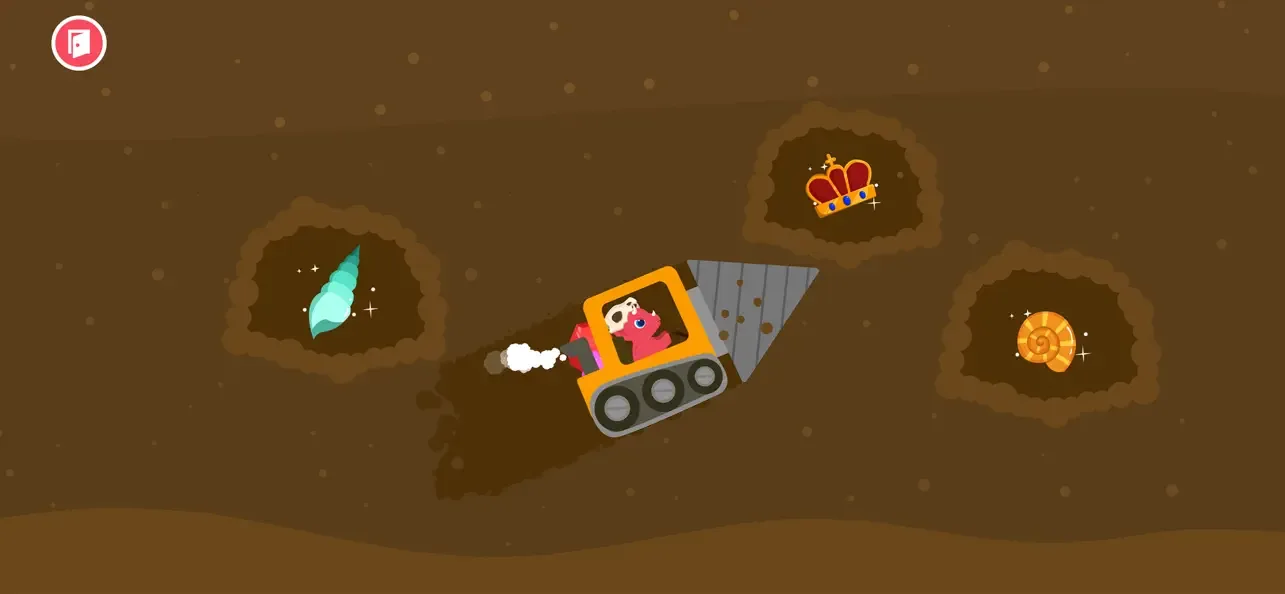 Dinosaur Digger Excavator Game screenshot 1