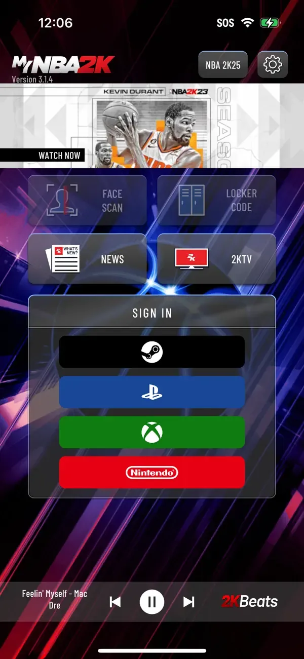 MyNBA2K Companion App screenshot 1