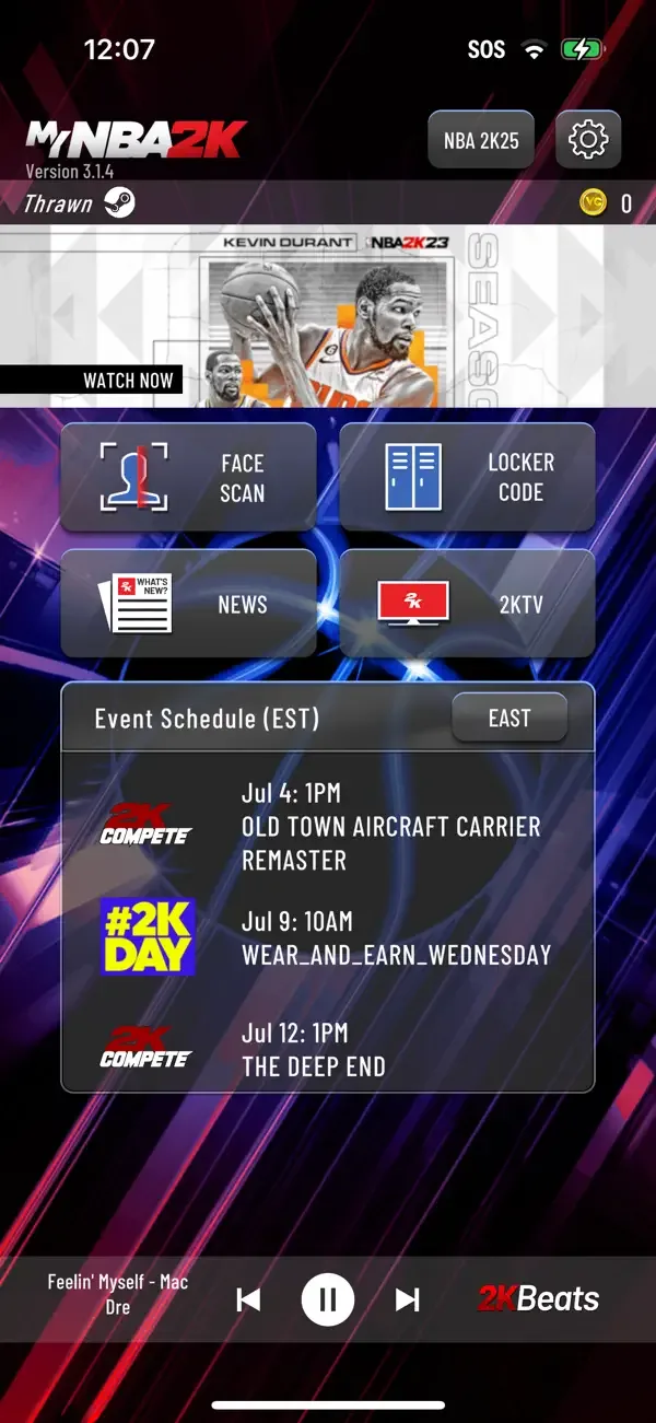 MyNBA2K Companion App screenshot 2