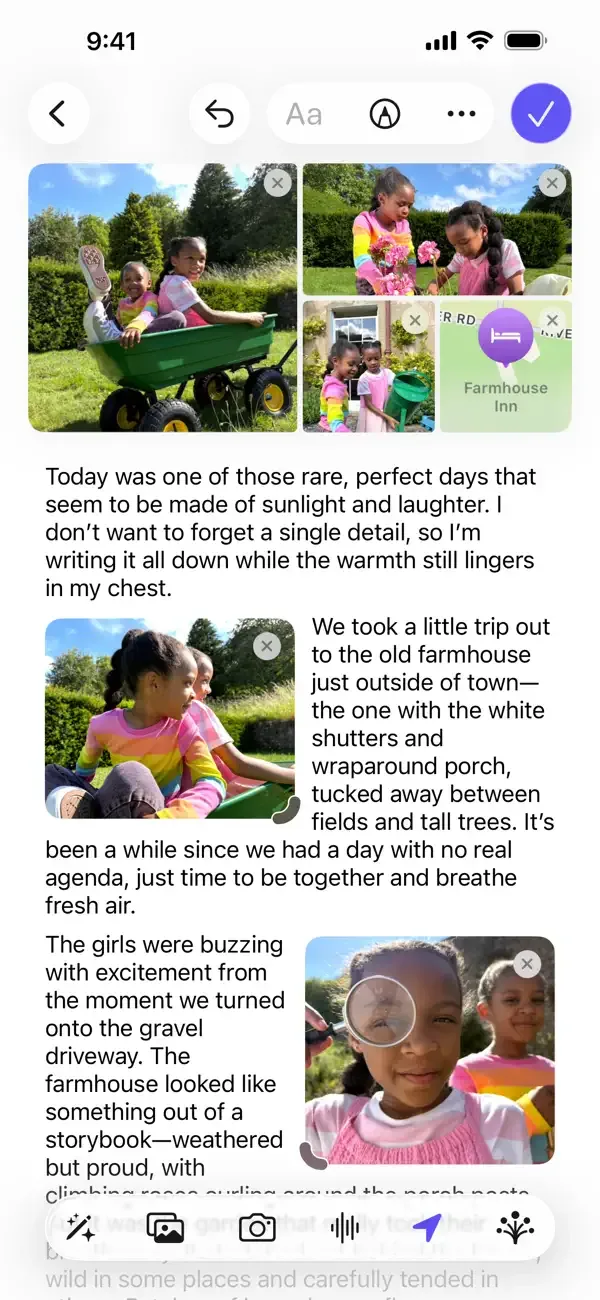 Journal screenshot 4
