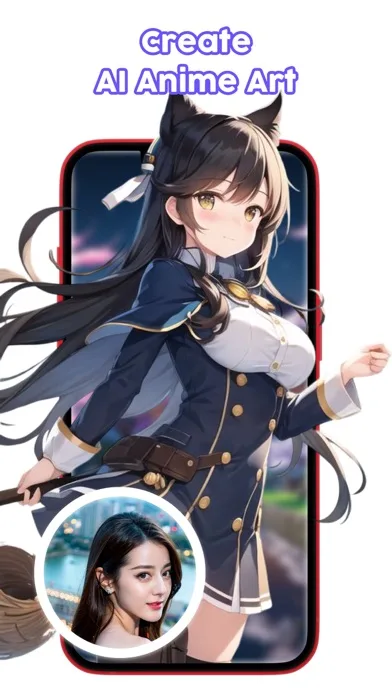Anime AI Art Girl: Waifu screenshot 1
