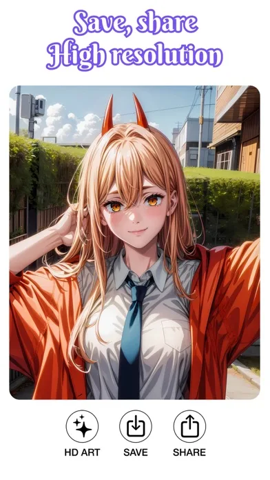 Anime AI Art Girl: Waifu screenshot 4
