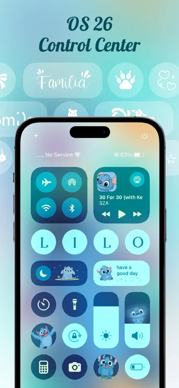 Cool Themes & Fonts: Cute Text screenshot 2