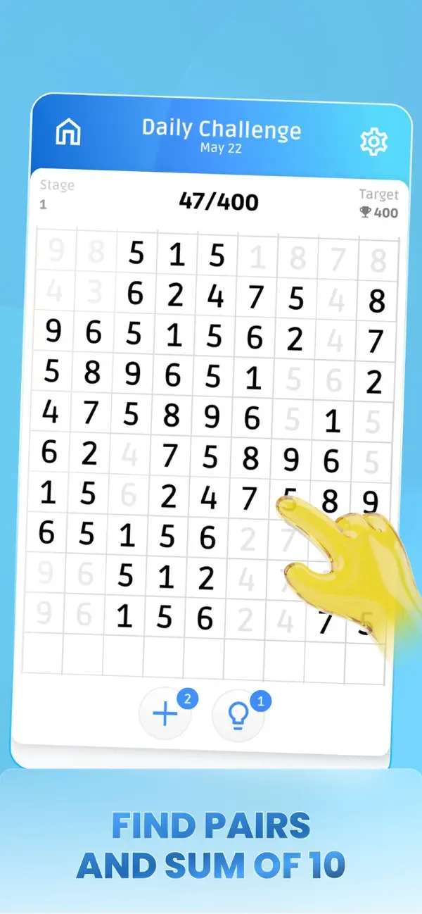 Number Crunch: Match Game screenshot 1