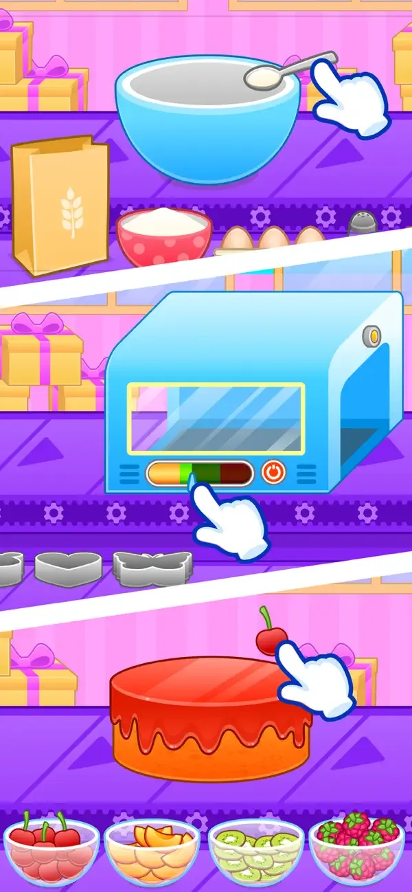 Cake Cooking Games for Kids 2+ screenshot 4