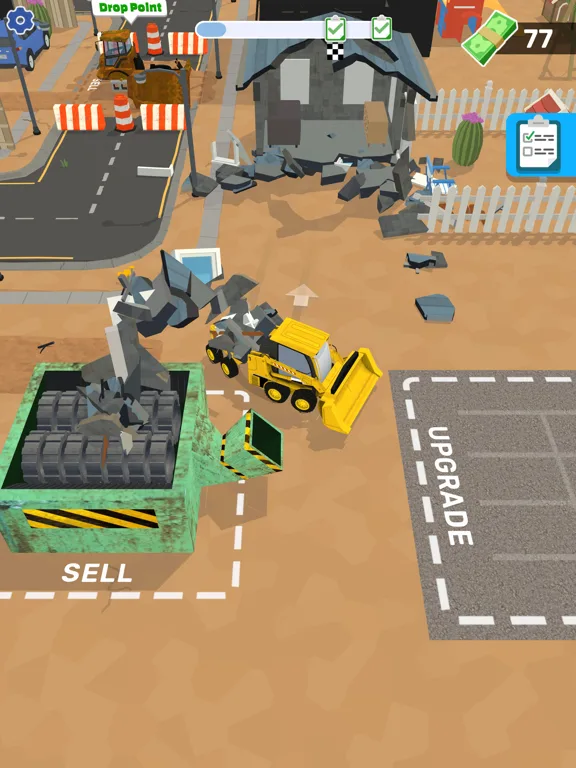 Dozer Demolish: City Tear Down screenshot 5