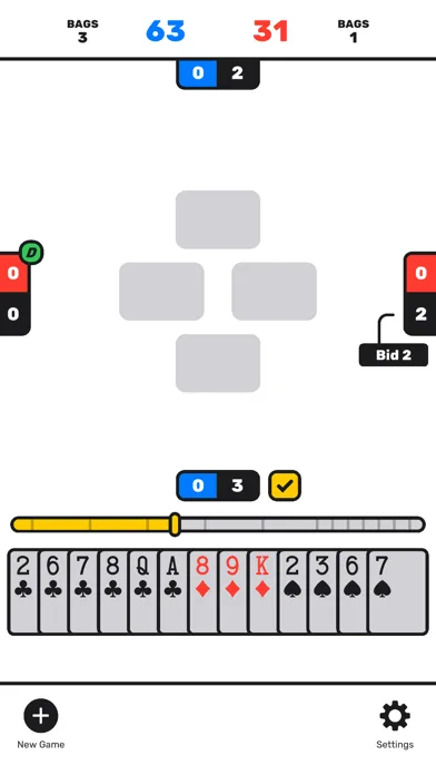 Spades by Staple Games screenshot 2