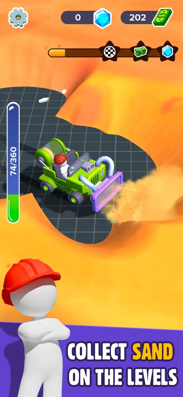 Sand Miner: Idle Mining Game screenshot 1