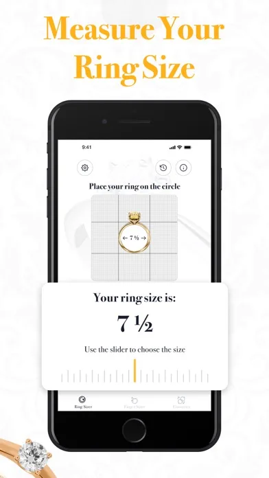 Ring Sizer - Size Measure App screenshot 1