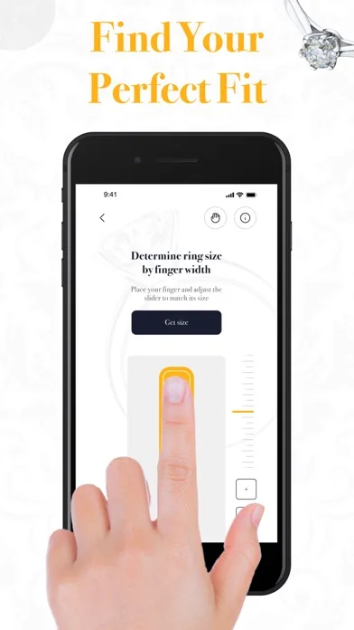 Ring Sizer - Size Measure App screenshot 2