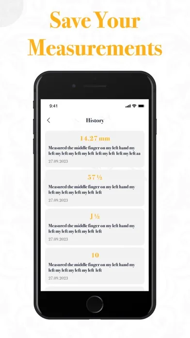 Ring Sizer - Size Measure App screenshot 5