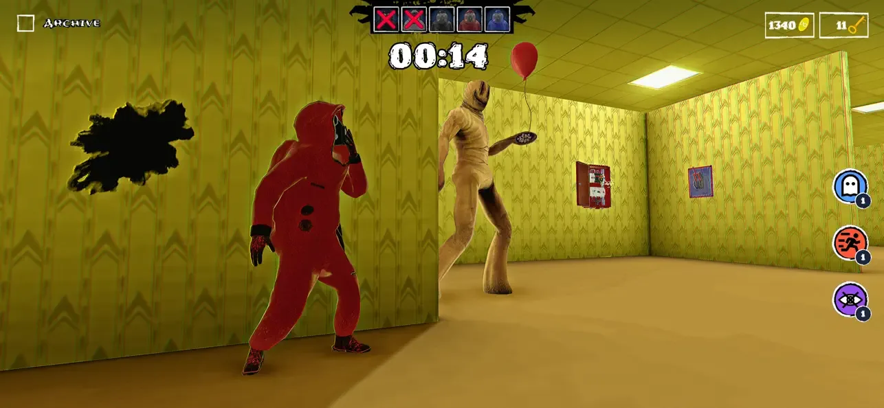 Hide in The Backroom: Nextbots screenshot 1