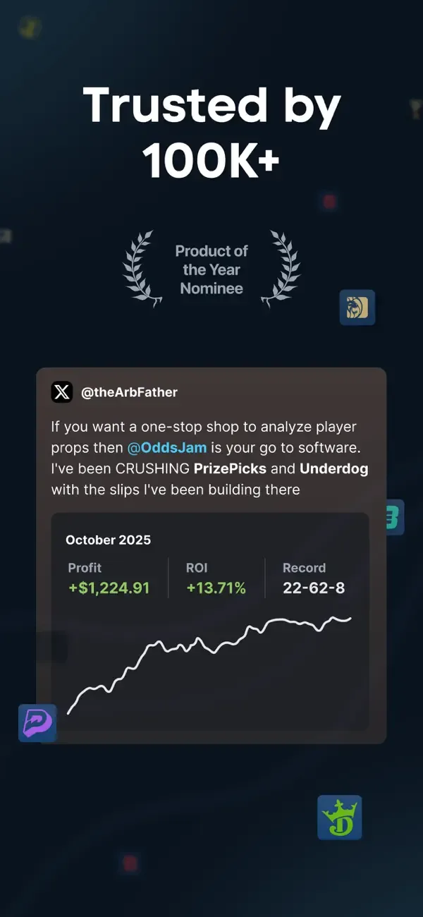 OddsJam: Sharp Sports Betting screenshot 1