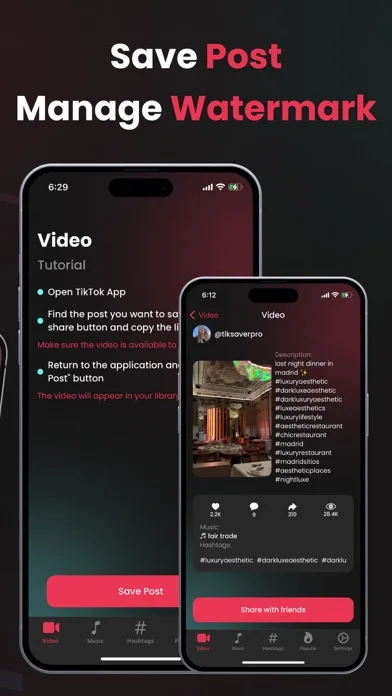 Tik Saver Pro Video Downloader screenshot 2