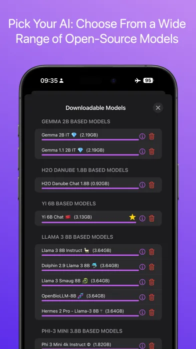 Private LLM - Local AI Chat screenshot 2