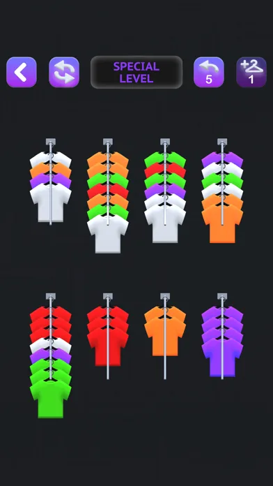 Clothes Sort Puzzle screenshot 3