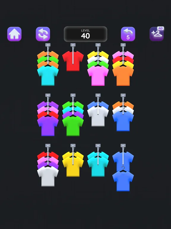 Clothes Sort Puzzle screenshot 4