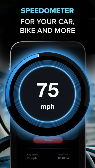 Speedometer GPS: Speed Tracker screenshot 1