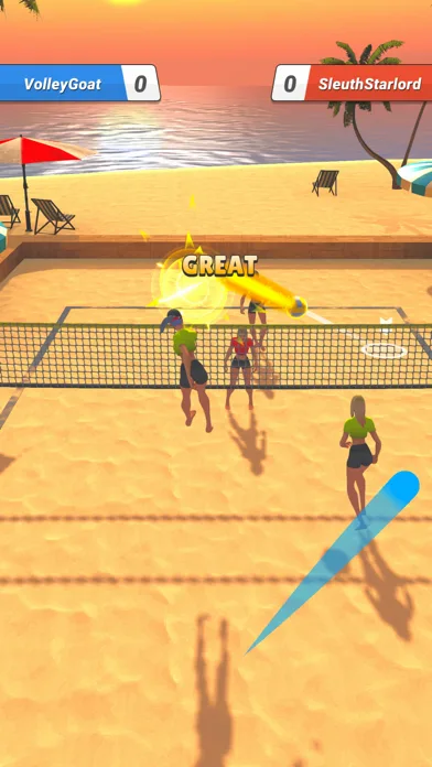 Beach Volley Clash screenshot 2