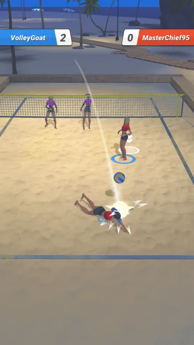 Beach Volley Clash screenshot 3