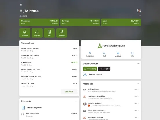 Southeastern Bank screenshot 5