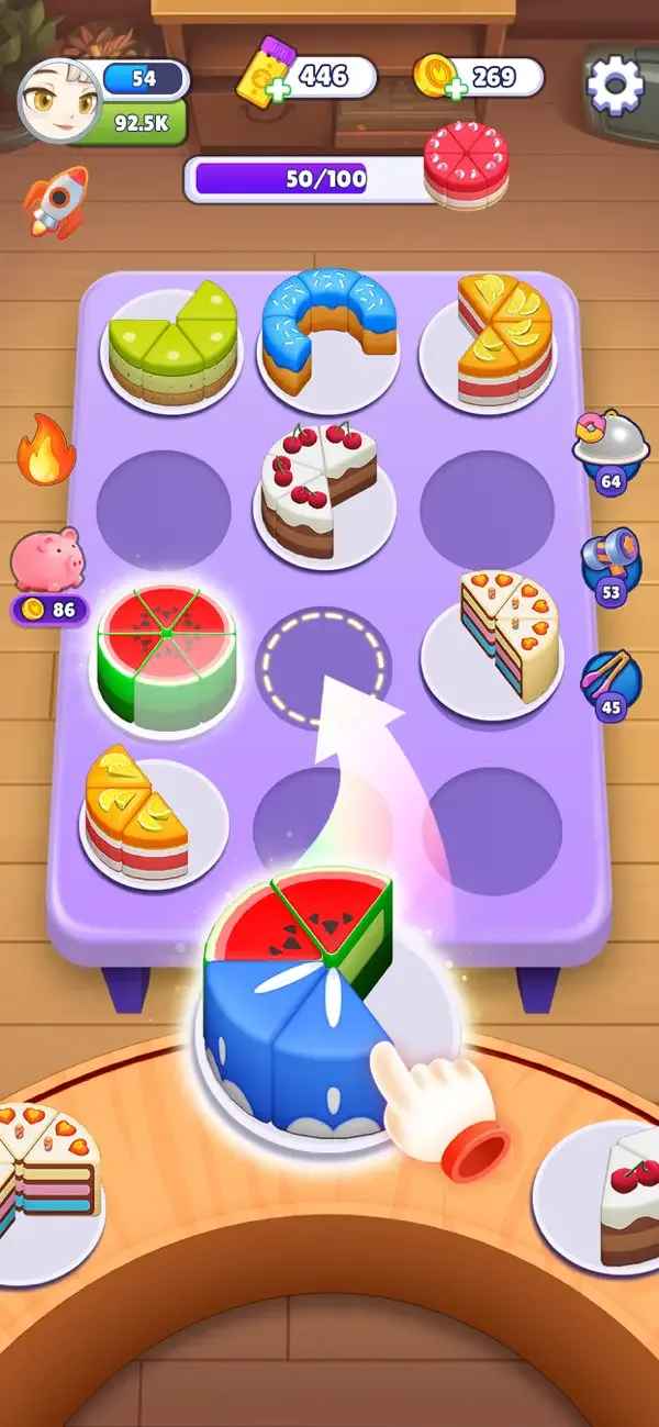 Cake Sort - Color Puzzle Game screenshot 1