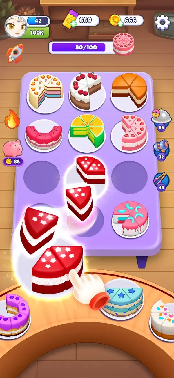 Cake Sort - Color Puzzle Game screenshot 2