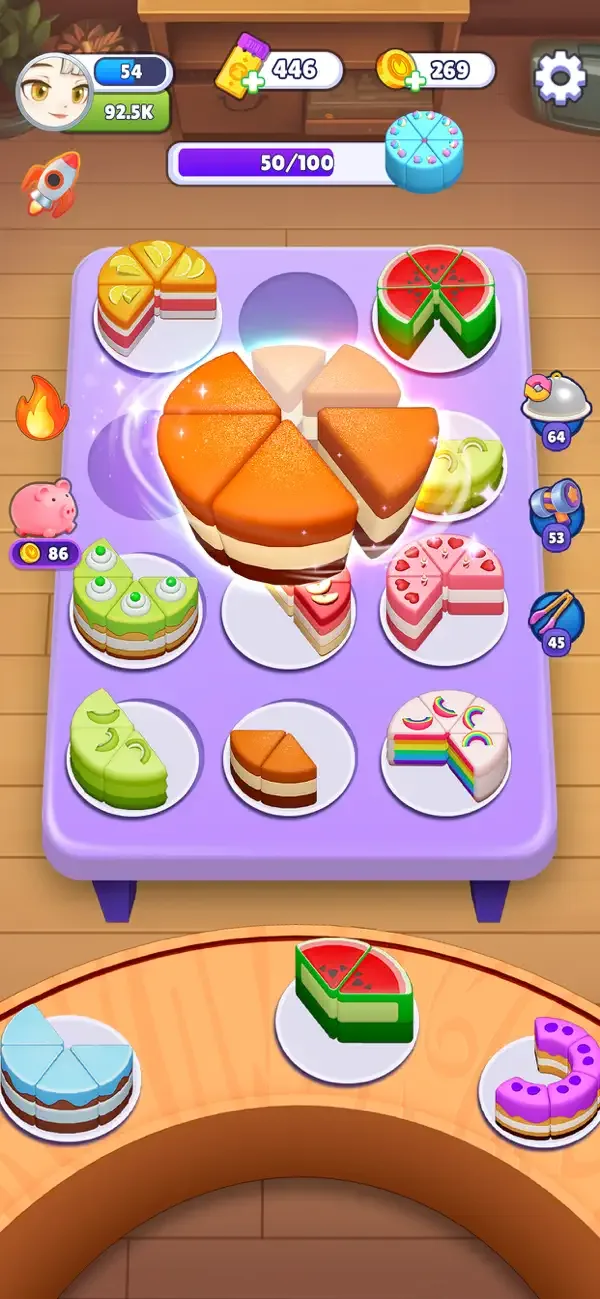 Cake Sort - Color Puzzle Game screenshot 4