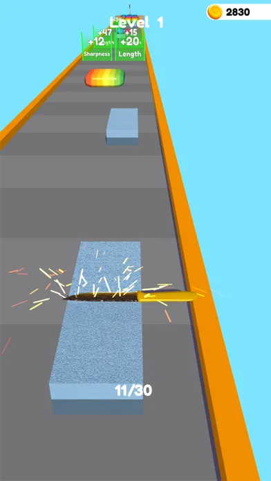 Sharpen Knife Run screenshot 1