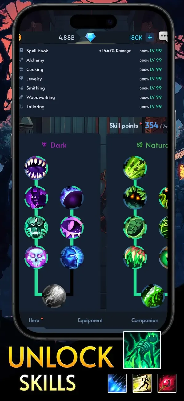 Warshovel: Idle RPG screenshot 5